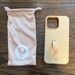 Loopy Case Tan iPhone 15 Pro Max Cover
